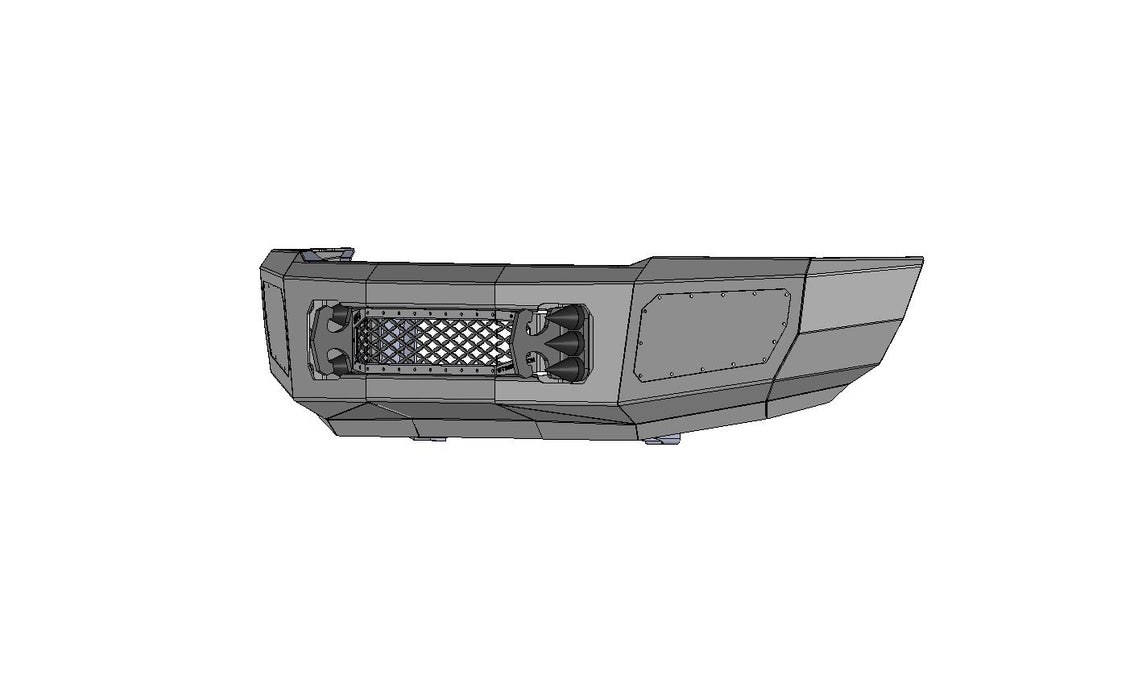 15-19 Silverado 2500/3500 Front Bumper Flog Industries - TRUCKED UP - Truck Superstore