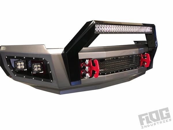 Dodge Ram Front Bumper 10-18 Dodge Ram 2500/3500 Sensor Compatible Demon Series Flog Industries - TRUCKED UP - Truck Superstore