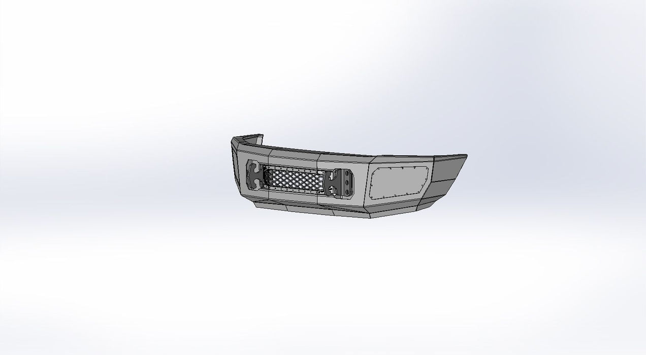 94-98 RAM 2500-3500 Front Bumper Flog Industries - TRUCKED UP - Truck Superstore