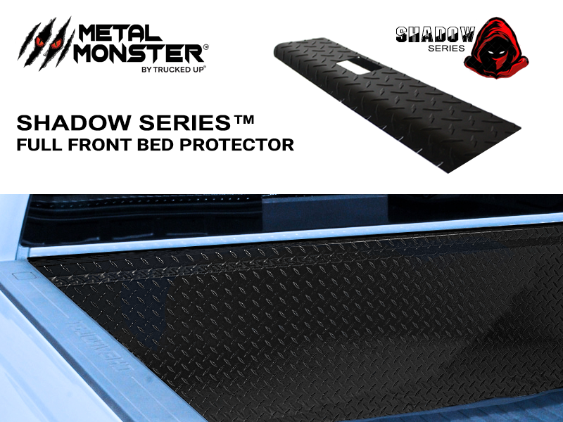 1967-1972 Ford Shadow Series Black Textured Full Front Bed Protector