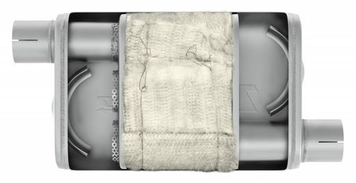 Turbo Pro Muffler 3.0 Inch Offset Inlet/Offset Outlet Pypes Exhaust - TRUCKED UP - Truck Superstore