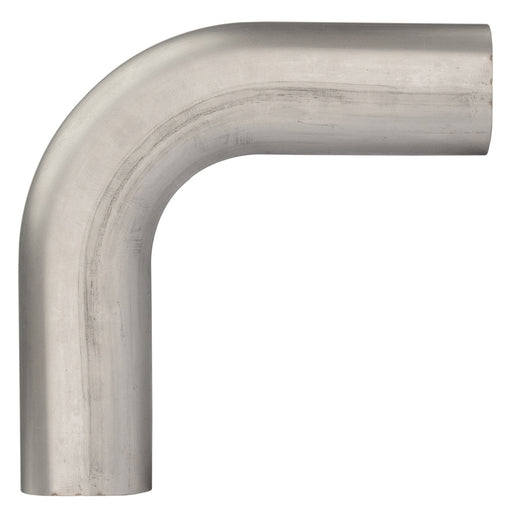 3 Inch Oval 90 Degree Horizontal Exhaust Bend 304 Stainless Steel Low-Profile Ground Clearance Pypes Performance Exhaust - TRUCKED UP - Truck Superstore