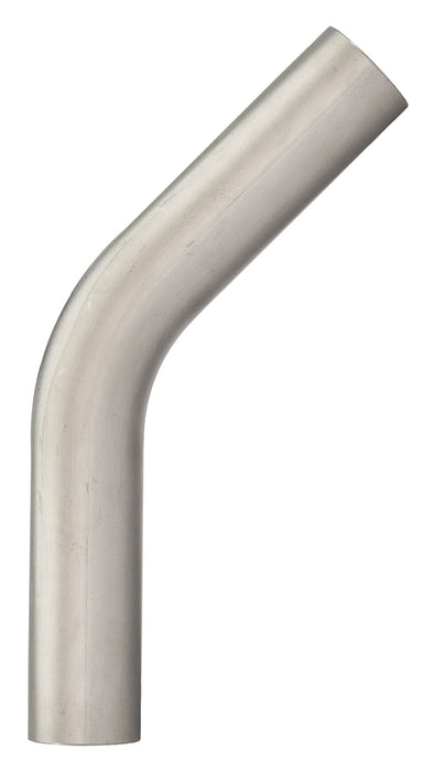 3 Inch Oval 45 Degree Vertical Exhaust Bend 304 Stainless Steel Low-Profile Ground Clearance Pypes Performance Exhaust - TRUCKED UP - Truck Superstore