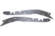 Tacoma Rear Frame Stiffeners For 95-04 Tacoma Pair Raw .125 Inch Steel Rust Busters