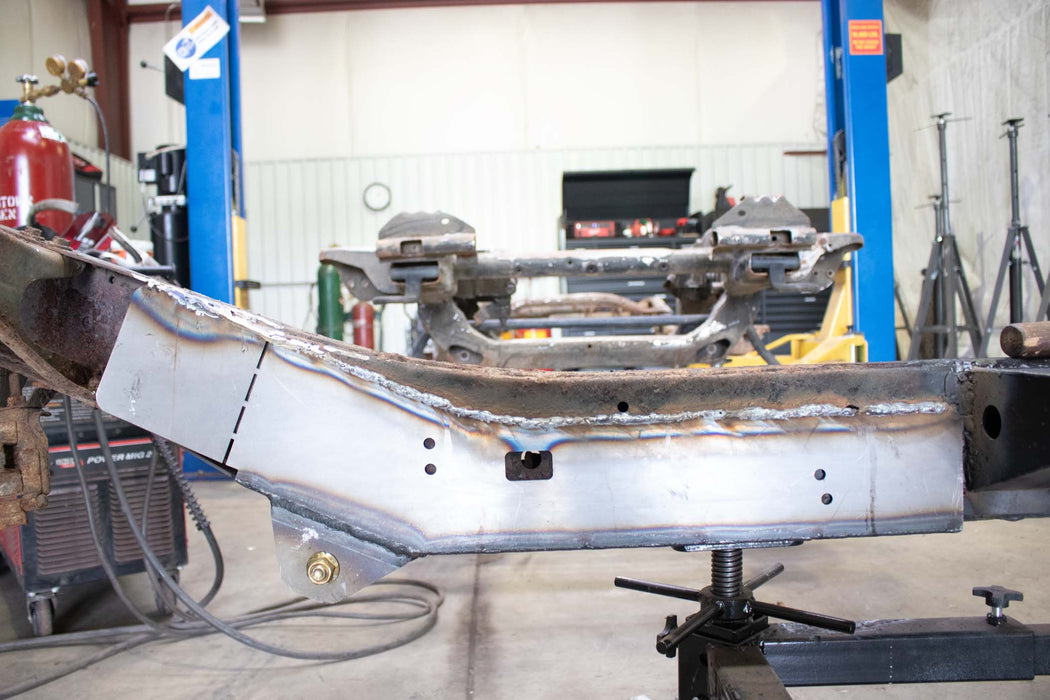 Mid Frame Repair Kit w/ Leaf Spring Mount For 1995-2004 Toyota Tacoma Double Cab Driver Side Rust Buster Frameworks - TRUCKED UP - Truck Superstore