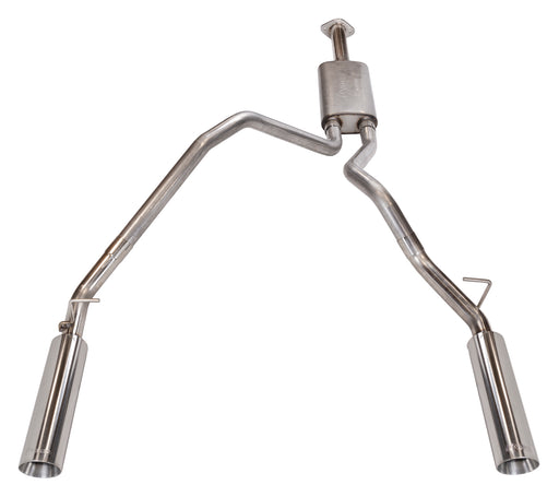 RAM Cat Back Exhaust System Pype Bomb For 19-24 Dodge Ram 1500 Split Rear Dual Exit 3 Inch Intermediate And 2.5 Inch Tail Pipe 4.5 Pype Bomb Tip Muffler Incl Hardware Incl Tip Incl Pypes Exhaust - TRUCKED UP - Truck Superstore