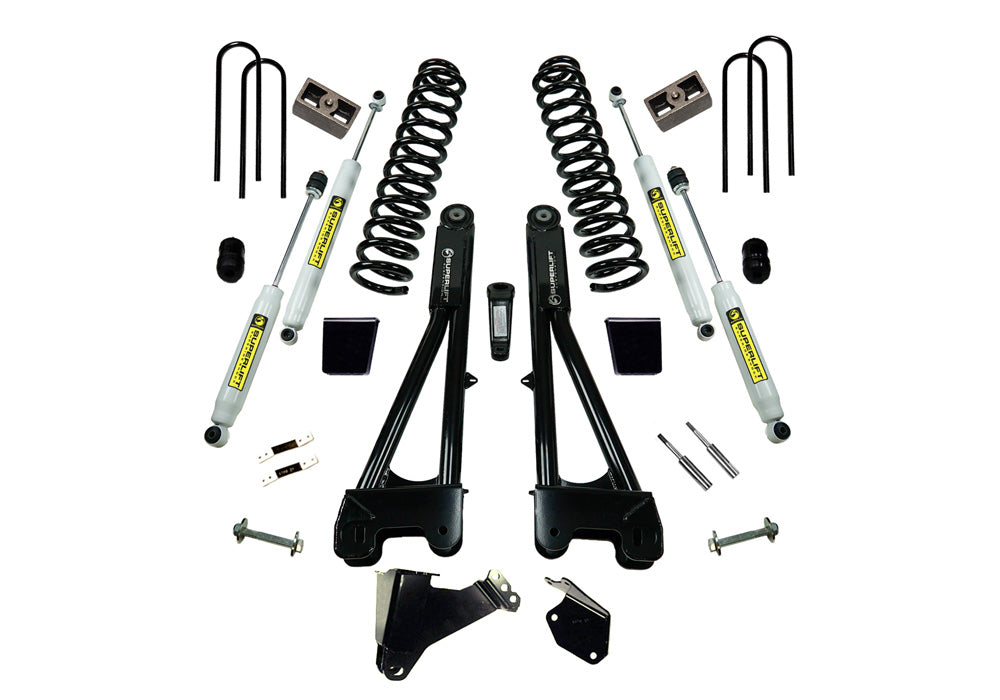 superlift-6-inch-Lift-Kit-2005-2007-Ford-F-250-and-F-350-Super-Duty-4WD-Diesel-Engine-with-Replacement-Radius-Arms-and-Superlift-Shocks-TRKK977SLFT
