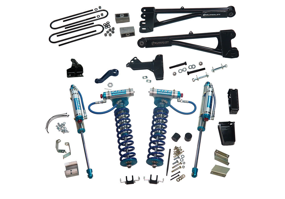 superlift-6-inch-Lift-Kit-2011-2016-Ford-F-250-and-F-350-Super-Duty-4WD-with-Replacement-Radius-Arms-King-Coilovers-and-King-rear-Shocks-TRKK989KGSLFT
