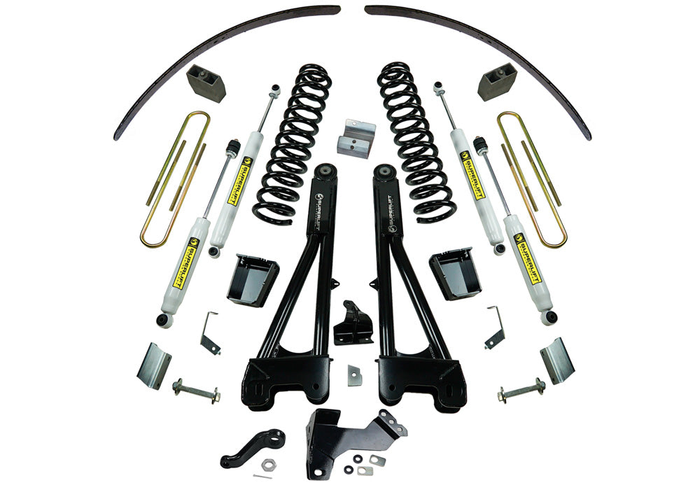 superlift-8-inch-Lift-Kit-2011-2016-Ford-F-250-and-F-350-Super-Duty-4WD-Diesel-Engine-with-Replacement-Radius-Arms-and-Superlift-Shocks-TRKK991SLFT