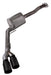 F150 Cat Back Exhaust System For 15-20 Ford F150 Split Rear Dual Exit 3 Inch Intermediate And 3 Inch Tail Pipe 4.5 Inch Black Tip Muffler Incl Hardware Incl Tip Incl Pypes Exhaust - TRUCKED UP - Truck Superstore