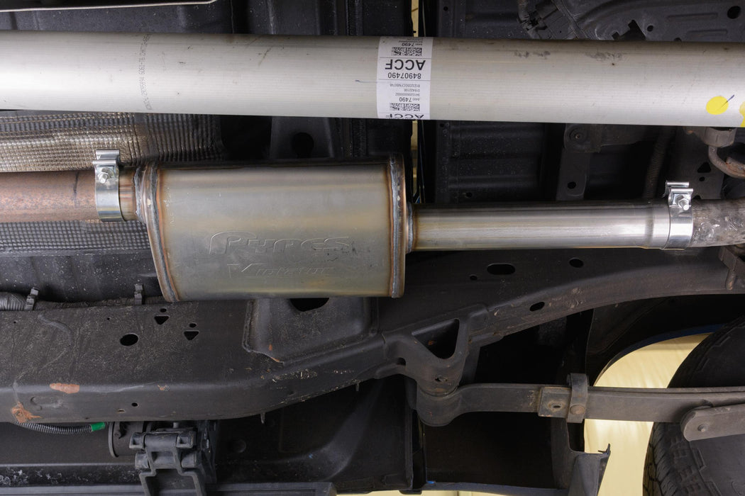 19-25 Silverado / Sierra 1500 5.3L LTZ Series Muffler Replacement Exhaust Kit 409 Stainless Steel Violator Muffler SGT31V PYPES - TRUCKED UP - Truck Superstore