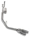 Cat-Back Exhaust System 14-21 Split Side Dual Exit 2.5 in Intermediate And 3 in Tail Pipe Race Pro Mufflers/Hardware Incl Tip Incl Pypes Exhaust - TRUCKED UP - Truck Superstore