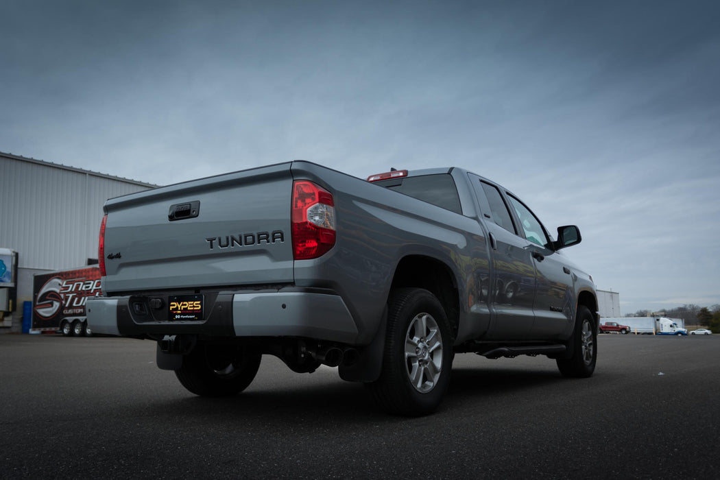 Cat-Back Exhaust System 14-21 Split Side Dual Exit 2.5 in Intermediate And 3 in Tail Pipe Race Pro Mufflers/Hardware Incl Tip Incl Pypes Exhaust - TRUCKED UP - Truck Superstore