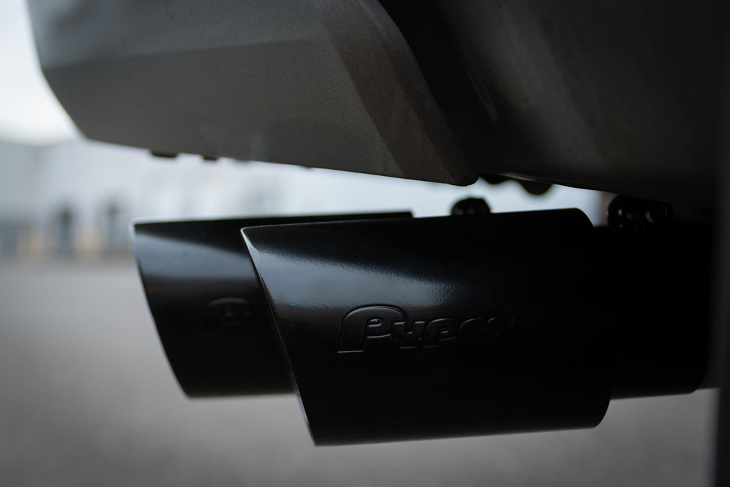 Cat-Back Exhaust System 14-21 Split Side Dual Exit 2.5 in Intermediate And 3 in Tail Pipe Street Pro Mufflers/Hardware Incl Black Tip Incl Pypes Exhaust - TRUCKED UP - Truck Superstore