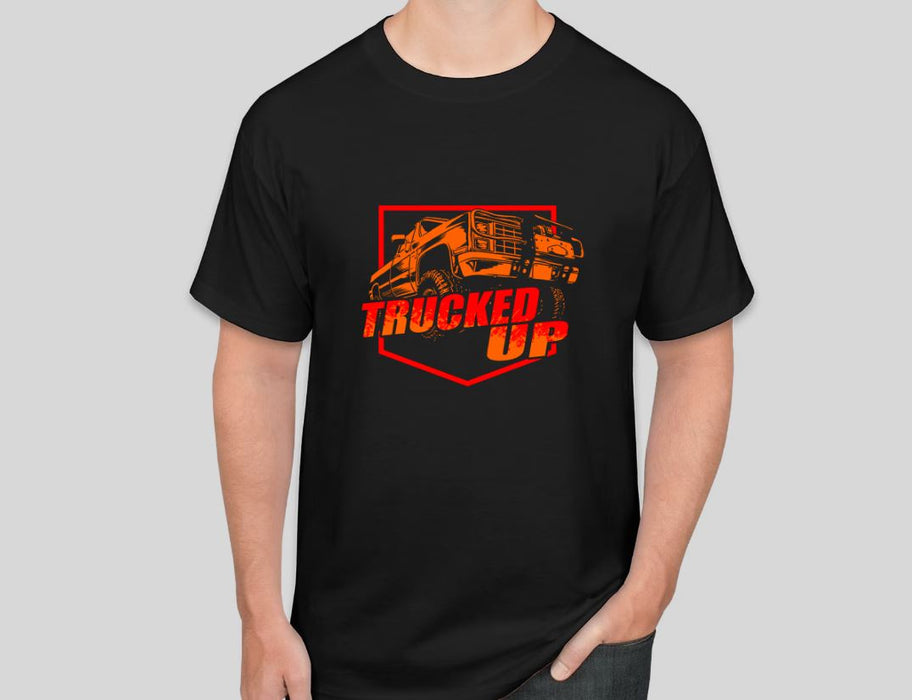 TRUCKED UP Flame Shirt