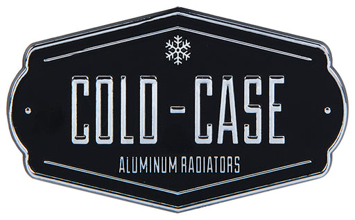 Cold Case Logo Emblem Black Cold Case Radiators - TRUCKED UP - Truck Superstore