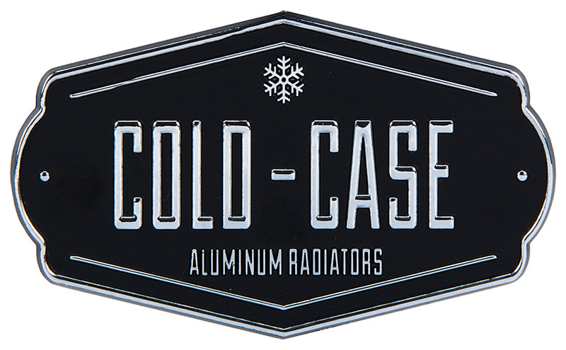 Cold Case Logo Emblem Black Cold Case Radiators - TRUCKED UP - Truck Superstore