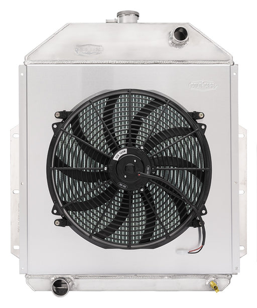 48-52 Ford Truck Coyote Swap MT Performance Aluminum Radiator Module Cold Case Radiators - TRUCKED UP - Truck Superstore