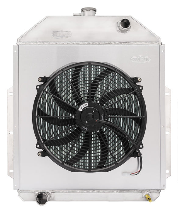 48-52 Ford Truck Coyote Swap MT Performance Aluminum Radiator Module Cold Case Radiators - TRUCKED UP - Truck Superstore