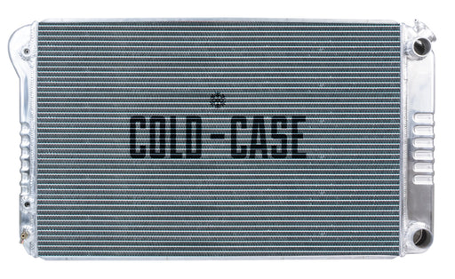 67-76 Chevy GMC Pickup Truck LS Swap Aluminum Radiator AT Cold Case Radiators - TRUCKED UP - Truck Superstore