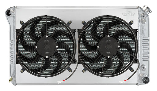 77-87 GM Truck 21 Inch 1.25/1.5 Outlets AT Dual 14 Inch Cold Case Radiators - TRUCKED UP - Truck Superstore