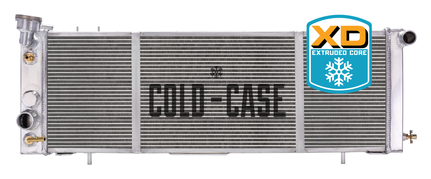 84-01 Jeep Cherokee XJ Extruded Core Aluminum Radiator by Cold Case Radiators - TRUCKED UP - Truck Superstore