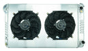 67-76 Chevy GMC Pickup Truck LS Swap Aluminum Radiator AT and 12 Inch Fan Kit Cold Case Radiators - TRUCKED UP - Truck Superstore