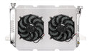 85-96 Ford Truck Coyote Swap Aluminum Radiator and Dual 12 Inch Fan Kit Cold Case Radiators - TRUCKED UP - Truck Superstore