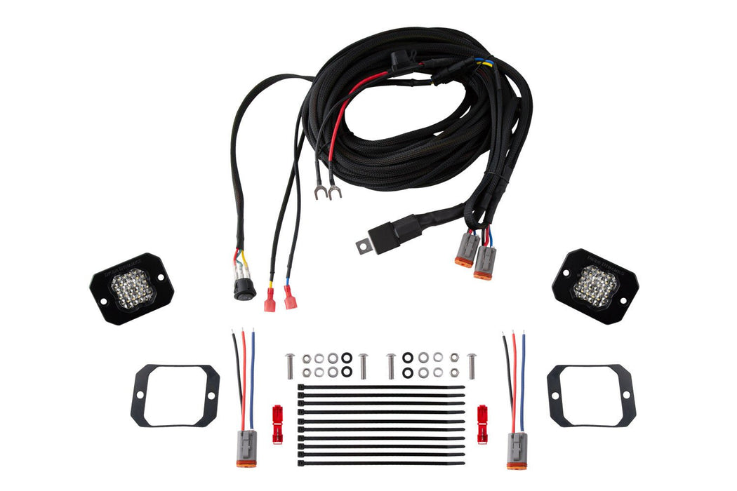 Stage Series Flush Mount Reverse Light Kit, C1 Pro Diode Dynamics - TRUCKED UP - Truck Superstore