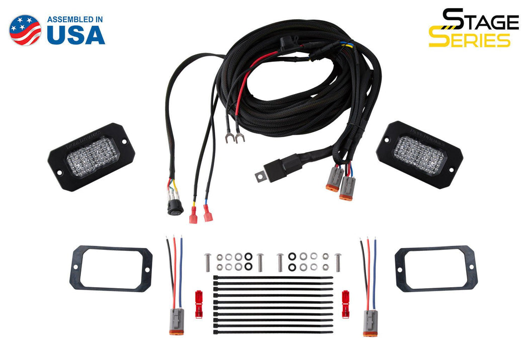 Stage Series Flush Mount Reverse Light Kit, C1 Pro Diode Dynamics - TRUCKED UP - Truck Superstore