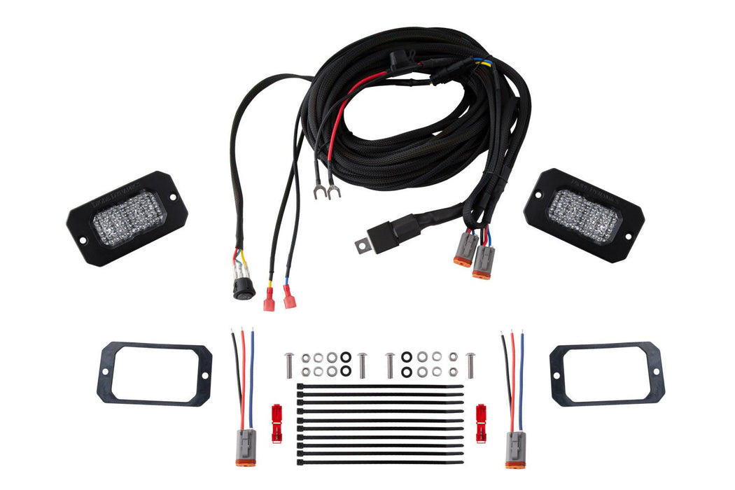 Stage Series Flush Mount Reverse Light Kit, C2 Sport Diode Dynamics - TRUCKED UP - Truck Superstore
