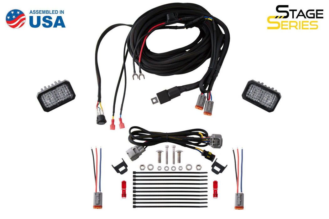 Stage Series Reverse Light Kit for 2005-2015 Toyota Tacoma, C2 Sport Diode Dynamics - TRUCKED UP - Truck Superstore