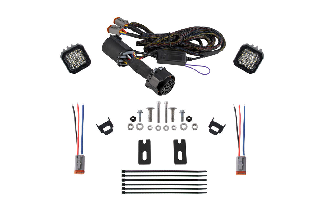 Stage Series Reverse Light Kit for 2024-Present Toyota Tacoma, C1R Diode Dynamics - TRUCKED UP - Truck Superstore