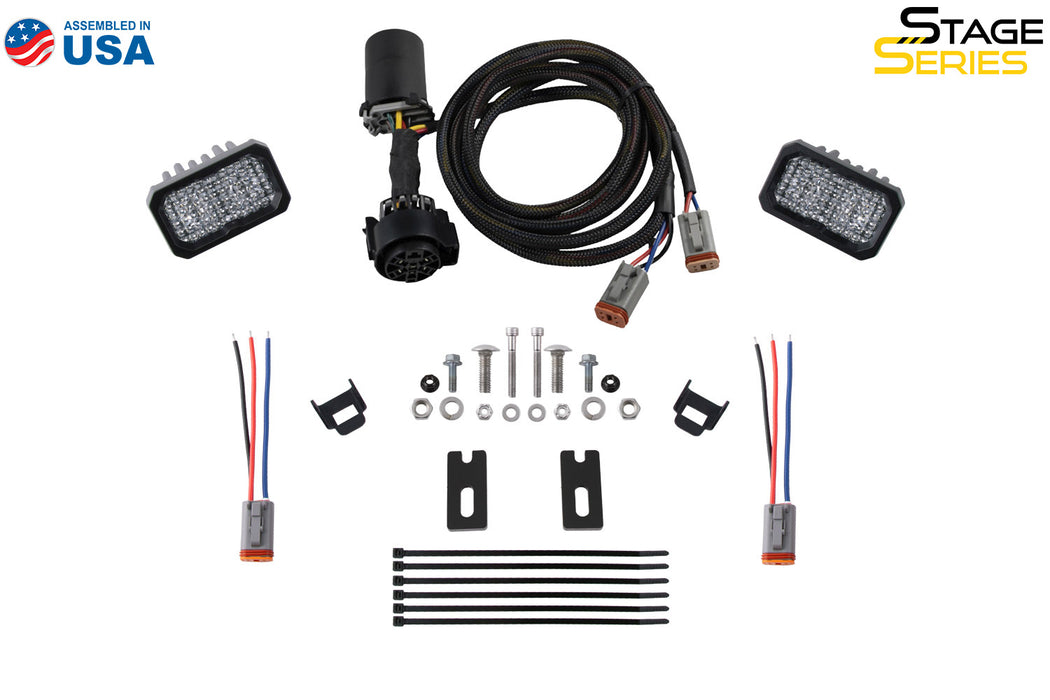 Stage Series Reverse Light Kit for 2024-Present Toyota Tacoma, C1R Diode Dynamics - TRUCKED UP - Truck Superstore