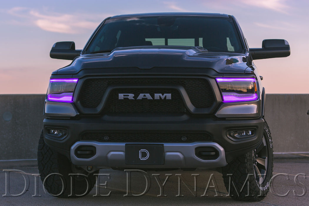 RGBW DRL LED Boards for 2019-2023 Ram 1500 Midline - TRUCKED UP - Truck Superstore