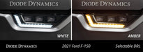 Elite Fog Lamps for 2021-2023 Ford F-150, Yellow Diode Dynamics - TRUCKED UP - Truck Superstore