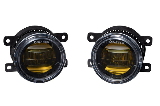 Elite Series Fog Lamps for 2012-2014 Subaru Impreza Pair Yellow 3000K Diode Dynamics - TRUCKED UP - Truck Superstore