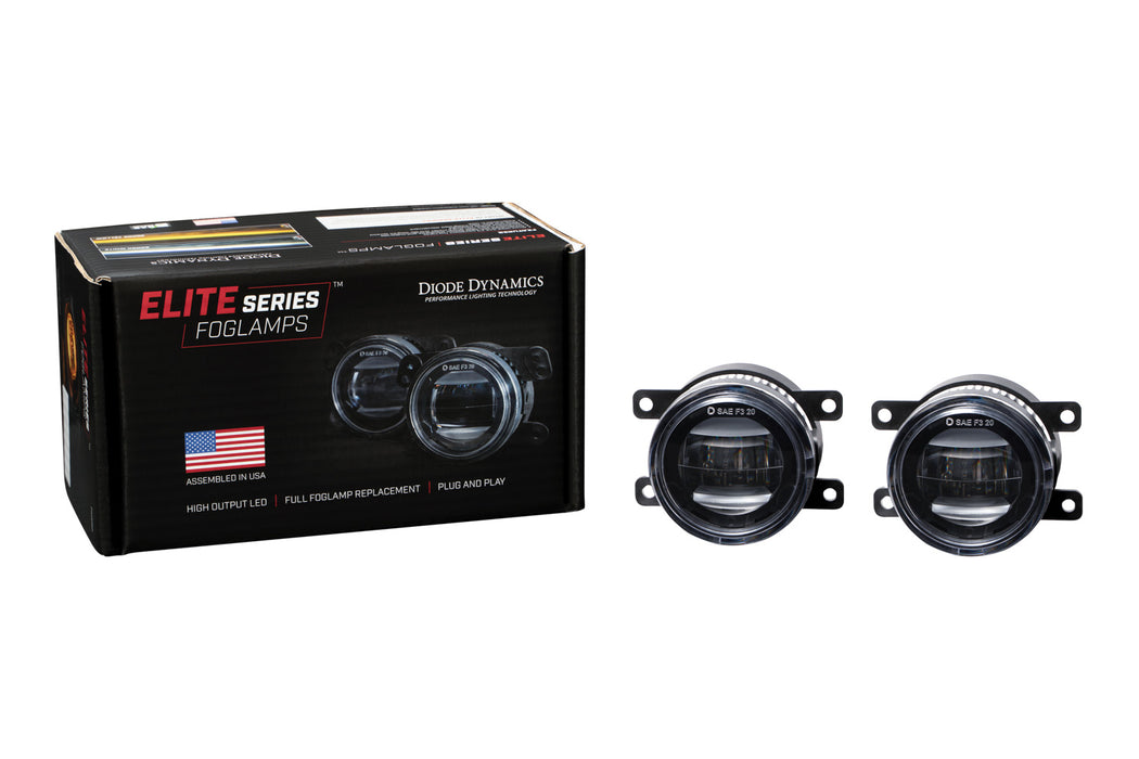 Elite Series Fog Lamps for 2012-2014 Subaru Impreza Pair Yellow 3000K Diode Dynamics - TRUCKED UP - Truck Superstore
