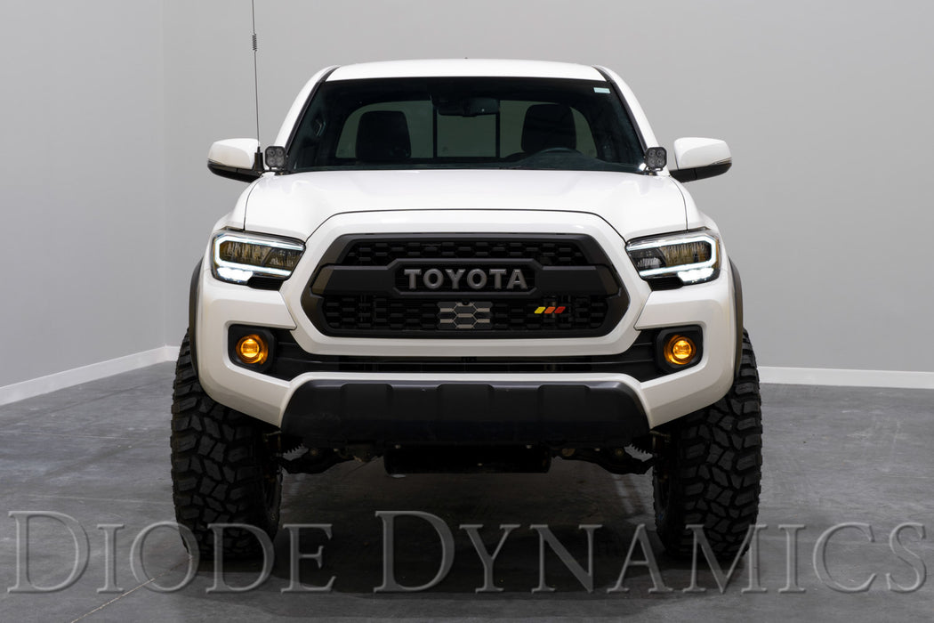 Elite Series Fog Lamps for 2013-2021 Toyota Tacoma Pair Cool White 6000K Diode Dynamics - TRUCKED UP - Truck Superstore