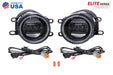 Elite Series Fog Lamps for 2014-2022 Toyota 4Runner Pair Yellow 3000K Diode Dynamics - TRUCKED UP - Truck Superstore