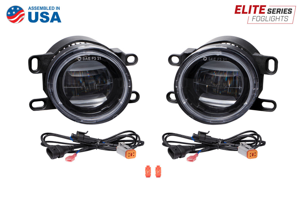 Elite Series Type CGX Fog Lamps, Yellow Pair Diode Dynamics - TRUCKED UP - Truck Superstore