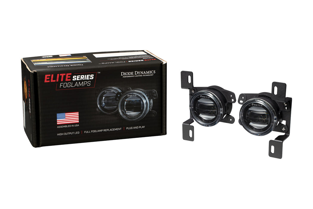 Elite Series Type MR Fog Lamps, Yellow Pair Diode Dynamics - TRUCKED UP - Truck Superstore