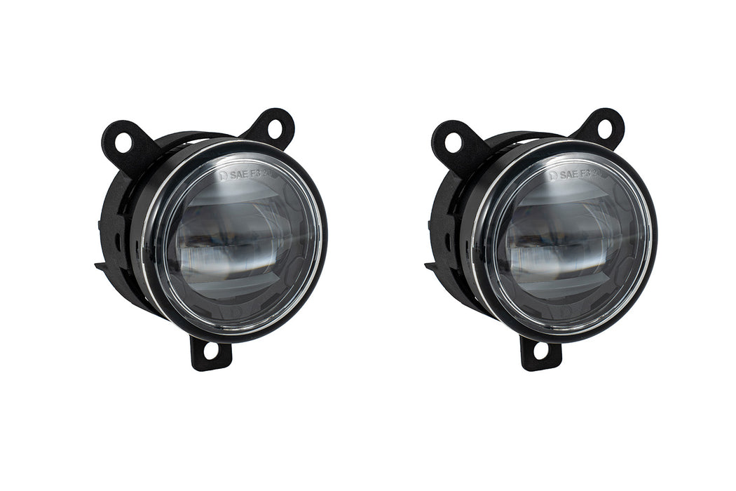Elite Series Type Y Fog Lamps (pair) Yellow (3000K) Yellow SAE Fog Diode Dynamics - TRUCKED UP - Truck Superstore