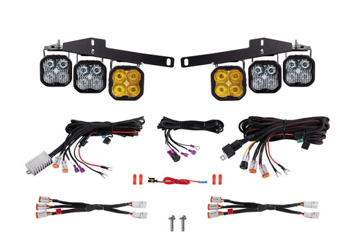SS3 LED Fog Light Kit for 2017-2020 Ford Raptor Yellow Sport Diode Dynamics - TRUCKED UP - Truck Superstore