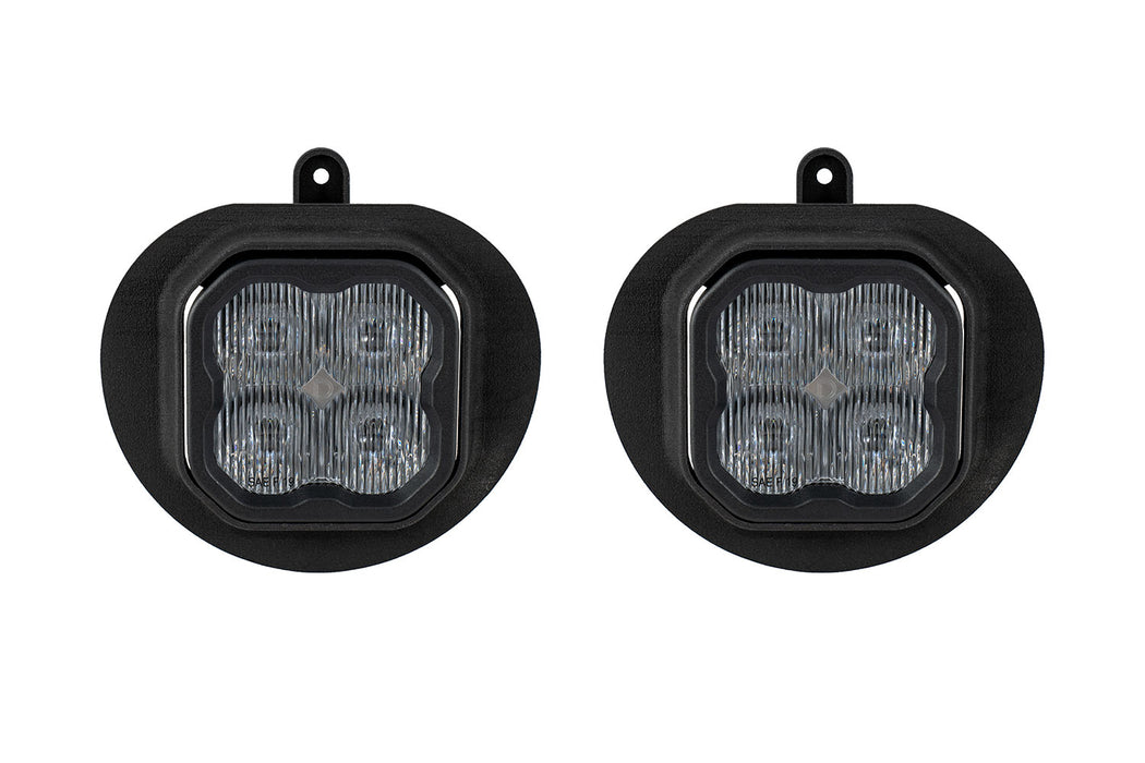 SS3 SAE/DOT Type DR Fog Light Kit Yellow (3000K) Pro (36 watts) Yellow SAE Fog Diode Dynamics - TRUCKED UP - Truck Superstore