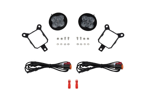 SS3 SAE/DOT Type Y Fog Light Kit Cool White (6000K) Pro (36 watts) White SAE Fog Diode Dynamics - TRUCKED UP - Truck Superstore