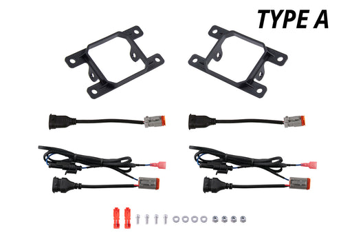 SS3 Type A Fog Light Mounting Kit Diode Dynamics - TRUCKED UP - Truck Superstore