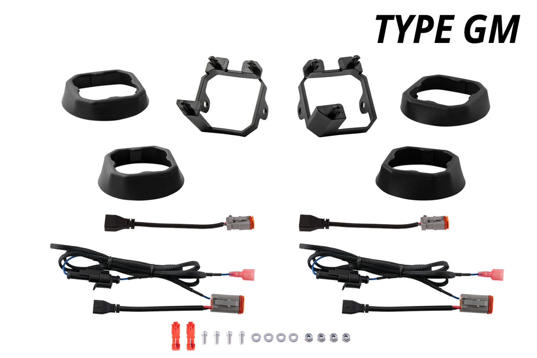 SS3 Type B Fog Light Mounting Kit Diode Dynamics - TRUCKED UP - Truck Superstore