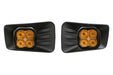 SS3 Type CH LED Fog Light Kit Max ABL Yellow SAE Fog Diode Dynamics - TRUCKED UP - Truck Superstore