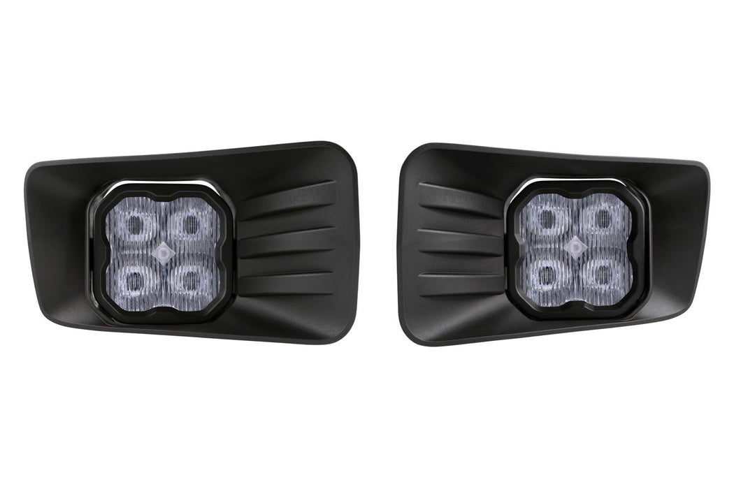 SS3 Type CH LED Fog Light Kit Pro ABL White SAE Fog Diode Dynamics - TRUCKED UP - Truck Superstore